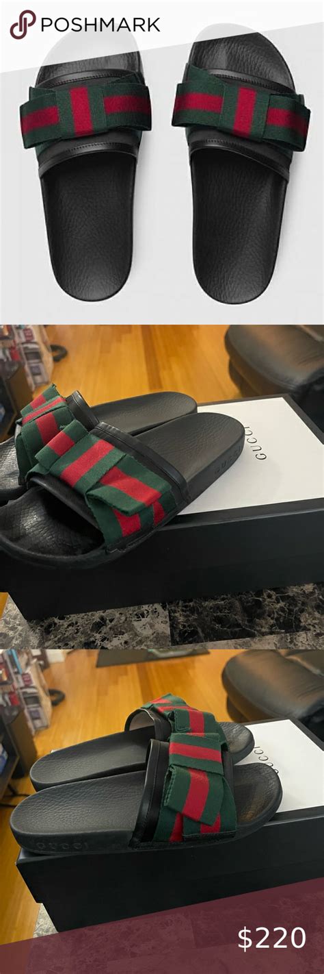 gucci bow baby|Gucci bow tie slides.